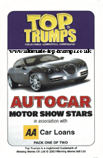 Autocar Motor Show Stars pack 1 of 2
