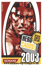 Konami Hero Cards
