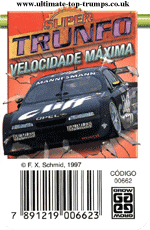 Velocidade M&aacute;xima